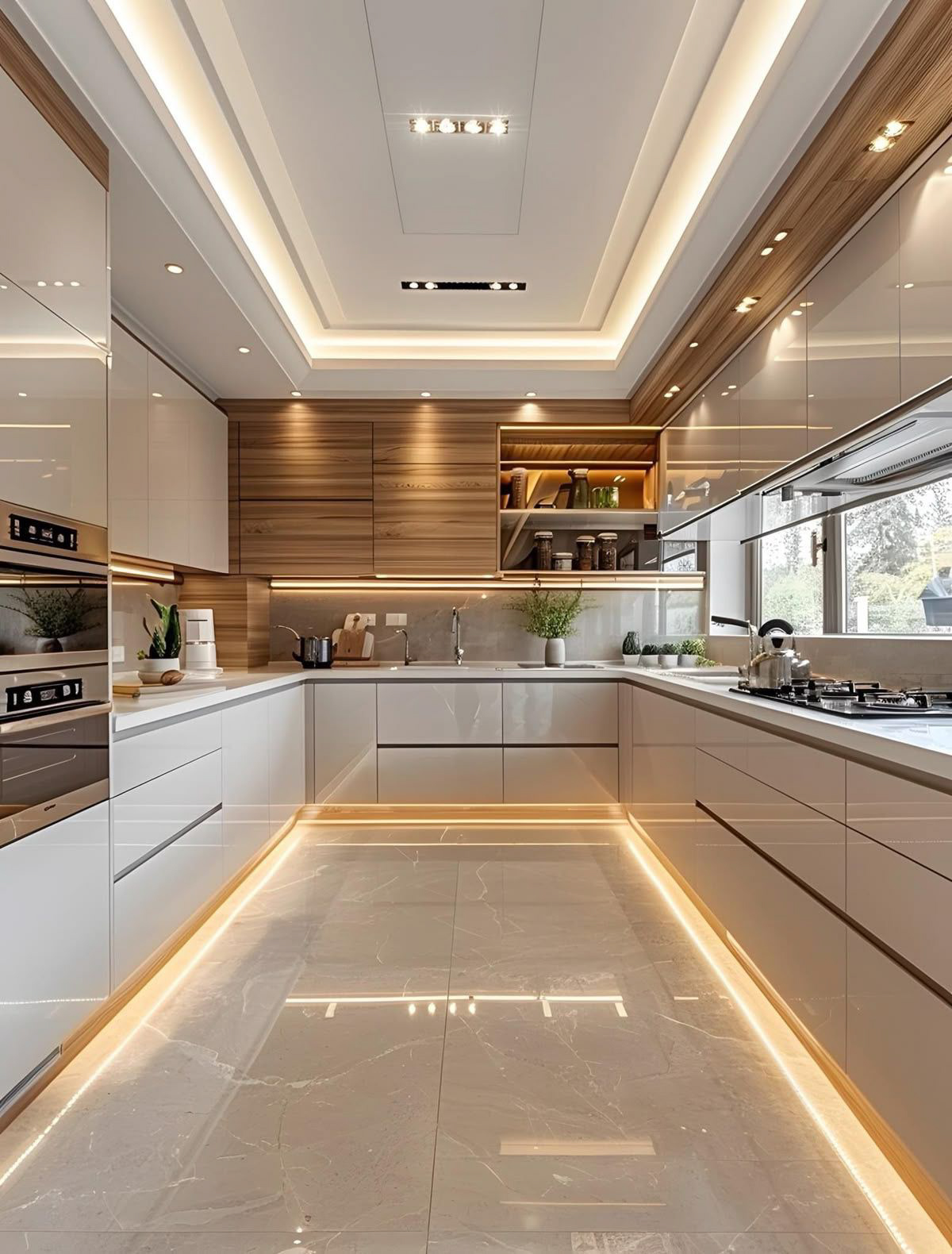 ALA-201 • Luxury Wood & Marble